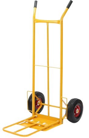 BEDREW Wózek młynarka, transportowy, 2 podesty (udźwig: 250 kg, wymiary podestu: 40x30 / 32,5x55 cm) 18677154